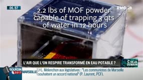 La chronique d'Anthony Morel : Peut-on transformer l'air que l'on respire en eau potable ? - 12/05