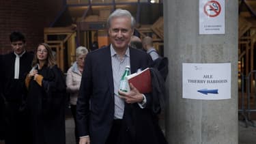 Georges Tron le jour de son procès, le 15 novembre 2018 à Bobigny