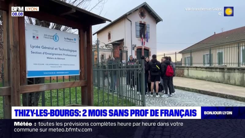 Thizy-les-Bourgs: une centaine d'élèves sans professeur de français depuis deux mois