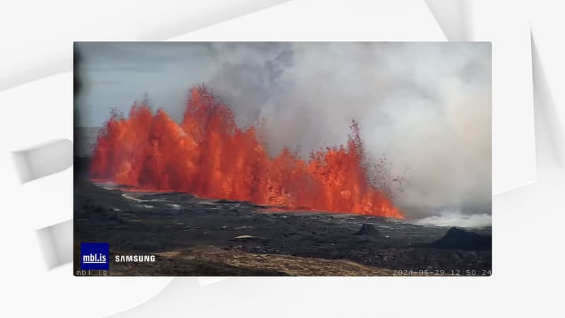 Islande: une nouvelle éruption volcanique sur la péninsule de Reykjanes