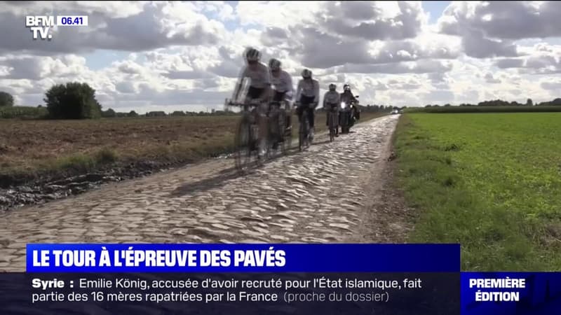 Les coureurs du Tour de France vont battre les pavés du Nord pour la 5e étape