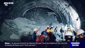 En Inde, 40 ouvriers pris au piège dans un tunnel en construction après un effondrement