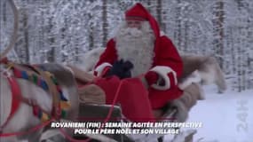 Semaine agitée en perspective pour le Père Noël et son village !