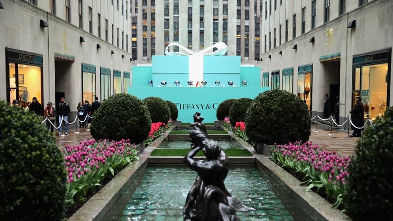 La boîte bleue de Tiffany est devenue l'emblème de la marque