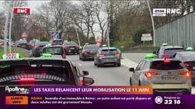 Les taxis relancent leur mobilisation le 11 juin 