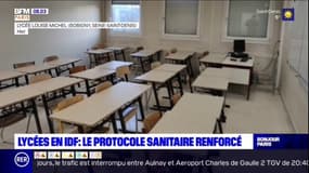 Covid-19: le protocole sanitaire renforcé dans les lycées en Île-de-France