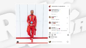 Lewis Hamilton sous les couleurs de Ferrari