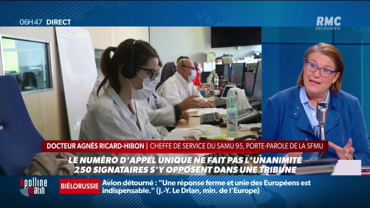 Vers un numéro unique d'appel d'urgence ? Pour Dr Agnès Ricard-Hibon ...