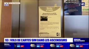 À Aubervilliers, les pannes d'ascenseurs se multiplient après des vols de cartes de SIM