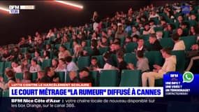 Cannes: le film "La Rumeur" diffusé aux collégiens pour sensibiliser sur le harcèlement scolaire