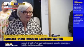 Canicule : "Des services d'urgence prêts à répondre", assure Catherine Vautrin à la veille du week-end du 15 août