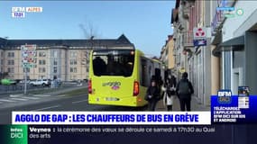 Hautes-Alpes: les chauffeurs de Gap en grève