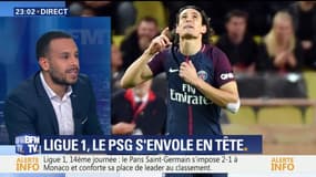 Ligue 1: le PSG s'envole en tête