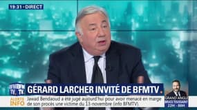 Le président du Sénat Gérard Larcher juge "nécessaires" les mesures annoncées par Emmanuel Macron