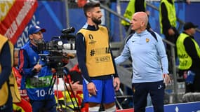 Olivier Giroud lors du quart de finale de l'Euro France-Portugal, le 05/07/2024