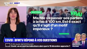 Ma fille va passer ses partiels à la fac à 100 km. Est-il exact qu’il s’agit d’un motif impérieux ? 