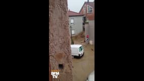 Orages: les images des Témoins BFMTV des inondations près de Lyon