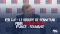 Fed Cup : Le groupe de Benneteau pour la demi-finale France - Roumanie