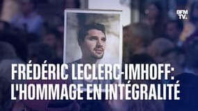 Hommage à Frédéric Leclerc-Imhoff: le rassemblement place de la République en intégralité