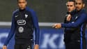 Kylian Mbappé avec Dimitri Payet et Antoine Griezmann