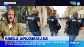 Pénurie d'enquêteurs : à Marseille, le syndicat de police Un1té était dans la rue.