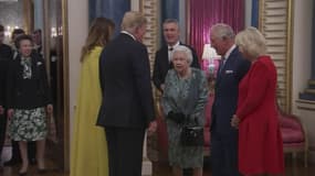 La princesse Anne rabrouée par la Reine devant Donald et Melania Trump