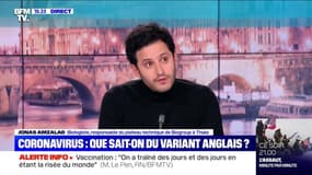 Covid-19 : Que sait-on du variant anglais ? - 08/01