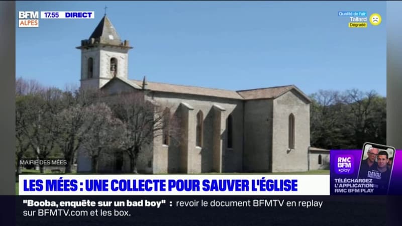 Les Mées: une collecte publique pour sauver l'église Saint-Blaise