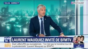Laurent Wauquiez: "Edouard Philippe est contre la droite tout court"