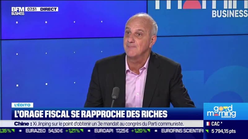 Jean-Marc Vittori: L'orage fiscal se rapproche des riches - 04/10