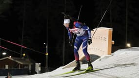 Lou Jeanmonnot lors de l'individuel court de Kontiolahti (Finlande) le 4 décembre 2024.