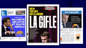 Les unes de la presse au du second tour des élections législatives 2022