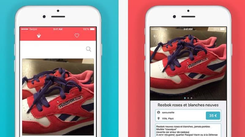 L'application d'achat-vente d'article de mode d'occasion est disponible au téléchargement depuis le 16 avril.