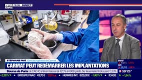 Stéphane Piat (Carmat) : Carmat peut redémarrer les implantations de cœur artificiel en France - 23/10