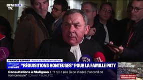 Procès Paty: "Des réquisitions honteuses", pour la famille du professeur assassiné le 16 octobre 2020