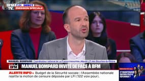 Manuel Bompard (LFI): "Je suis en colère car ce budget va être dramatique"