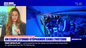 Record du monde de parachutisme: un couple lyonno-stéphanois dans l'histoire