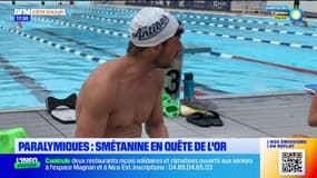 Le nageur multi-médaillé David Smétanine a pour objectif d'accrocher l'or aux Paralympiques 