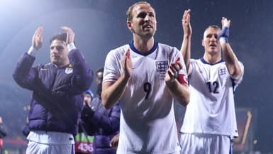 Harry Kane avec l'Angleterre le 14 octobre 2025