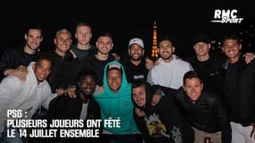 PSG : Plusieurs joueurs ont fêté le 14 juillet ensemble