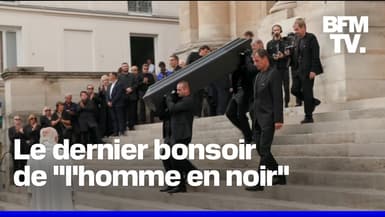 Les images des obsèques de l'animateur Thierry Ardisson  