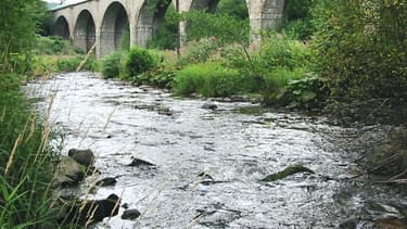 La rivière de la Bruche.