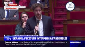 Ukraine: "La question de l'envoi des troupes ne se pose pas, les Ukrainiens ne nous le demandent pas", déclare Julien Bayou (Écologiste)