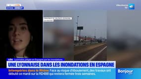 Inondations en Espagne: une touriste lyonnaise témoigne