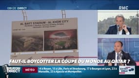 Qatar 2022: "Si on ne menace pas de boycott, on ne fera jamais avancer les choses"