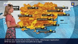Météo Var: un grand soleil sur le littoral et quelques nuages à l'intérieur des terres, 28°C à Aups, 31°C à Toulon