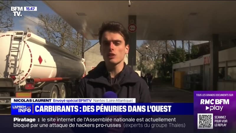 Carburants: des pénuries plus prononcées dans l'Ouest du pays