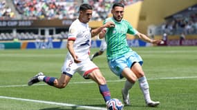Achraf Hakimi avec lePSG face à Seattle, le 23 juin 2025.