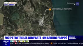Un arbitre frappé lors d'un match de foot à Saint-Mitre-les-Remparts
