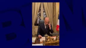 Montage de la vidéo du ministre des Affaires étrangères Jean-Noël Barrot le 28 février 2025